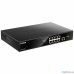 D-Link DGS-1010MP/A1A Неуправляемый коммутатор с 9 портами 10/100/1000Base-T, 1 портом 1000Base-X SFP, функцией энергосбережения и поддержкой QoS (8 портов с поддержкой PoE 802.3af/802.3at (30 Вт)