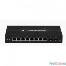 UBIQUITI ES-10XP-EU EdgeSwitch 10XP PoE-коммутатор, 8х 1G RJ45, 2х SFP, раздача 52 Вт