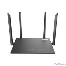 D-Link DIR-822/RU/R1B  Беспроводной двухдиапазонный маршрутизатор AC1200 с поддержкой технологии MU-MIMO