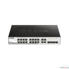 D-Link DGS-1210-20/FL1A Управляемый коммутатор 2 уровня с 16 портами 10/100/1000Base-T и 4 комбо-портами 100/1000Base-T/SFP