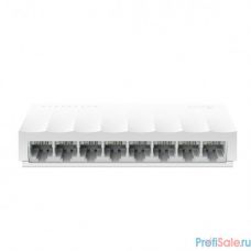 TP-Link LS1008 8-портовый 10/100 Мбит/с неуправляемый коммутатор, 8 портов RJ45 10/100 Мбит/с SMB