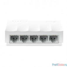 TP-Link LS1005 5-портовый 10/100 Мбит/с неуправляемый коммутатор, 5 портов RJ45 10/100 Мбит/с SMB