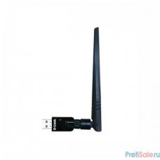 D-Link DWA-172/RU/B1A Беспроводной двухдиапазонный USB-адаптер AC600 с поддержкой MU-MIMO и съемной антенной