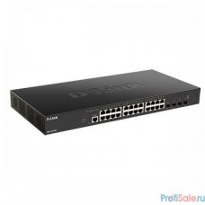 D-Link DXS-1210-28T/A1A Настраиваемый коммутатор с 24 портами 10GBase-T и 4 портами 25GBase-X SFP28