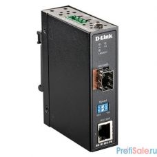 D-Link DIS-M100G-SW/A1A Промышленный медиаконвертер с 1 портом 100/1000Base-T и 1 портом 100/1000Base-X SFP