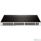 D-Link DGS-1210-52/F2A Настраиваемый коммутатор WebSmart с 48 портами 10/100/1000Base-T и 4 комбо-портами 100/1000Base-T/SFP