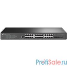 TP-Link TL-SG3428X JetStream 24?портовый гигабитный управляемый коммутатор уровня 2+ с 4 SFP+ слотами 10GE SMB