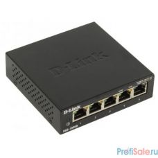 D-Link DGS-1005D/J2A Неуправляемый коммутатор с 5 портами 10/100/1000Base-T и функцией энергосбережения