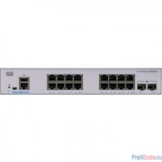 Cisco SB CBS350-16P-E-2G-EU Managed 16-port GE, PoE, Ext PS, 2x1G SFP