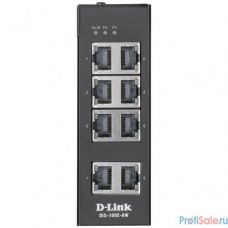 D-Link DIS-100G-8W/A1A Промышленный неуправляемый коммутатор с 8 портами 10/100/1000Base-T