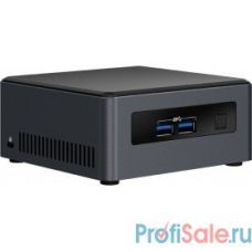 Intel NUC BLKNUC7i3DNH2E, i3 7100U, 2xDDR4, 4xUSB3.0, 1x2.5HDD, 2x m.2 SSD+Wifi, GBL, WiFi+BT, noCR, Black,VESA, powercord EU, IR-port, Kensington Lock