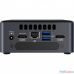 Intel NUC BLKNUC7I7DNH2E, i7-8650U 1.9GHZ / 4.20 GHz, 2xDDR4 1.2V SODIMM, 2.5" HDD/SSD + NVMe/SATA M.2 SSD, HD 640 (2xHDMI 2.0a (4K 60Hz, HDR), w/HDCP2.2), TPM 2.0, (2+2)xUSB 3.0, GbE LAN, WiFi