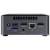 Intel NUC BOXNUC7CJYH Celeron J4005, 2.7 GHz, DDR4 SODIMM (up to 2400MHz/8Gb), VGA Intel HD Graphics(2xHDMI 2.0), 4xUSB3.0, 1x2.5HDD, WiFi+BT, SHXC, no powercord, 961251