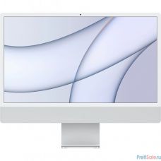 Apple iMac [MGPC3RU/A]  Silver 24" Retina 4.5K {Apple M1 chip with 8-core CPU and 8-core GPU/8GB/256GB SSD/LAN} (2021)