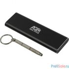 AgeStar 31UBNV1C (GRAY) USB 3.1 Type-C  Внешний корпус M.2 NVME (M-key)  AgeStar 31UBNV1C (GRAY), алюминий, черный [17310]