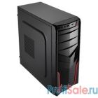 Miditower Aerocool "V2X Black /Red" (Без БП) (52650)