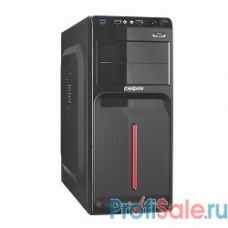 Exegate EX264157RUS Корпус Miditower Exegate AB-221U <Black, БП AB350, 80mm, ATX, 3*SATA, 2*USB+1*USB3.0, Audio>