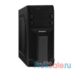 Exegate EX261426RUS Корпус Miditower Exegate AB-224U <Black, БП AB400, 80mm, ATX, 3*SATA, 2*USB+2*USB3.0, Audio>