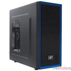 Deepcool TESSERACT BF, ATX, Black-Blue, без БП[DP-CCATX-TSRBFBK]