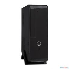 Exegate EX268699RUS Корпус MiniITX Exegate MI-209 Black, miniITX/mATX, <M350, 80mm>, 2*USB, Audio