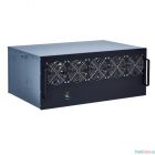 Exegate EX270772RUS Корпус для майнинга Exegate Pro 13-430 <без БП, 2*USB, 5*fan 120мм, места под: 13 видеокарт, 2 БП>