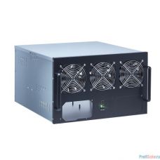 Exegate EX270770RUS Корпус для майнинга Exegate Pro 6-470 <без БП, 2*USB, 3*fan 120мм, места под: 6 видеокарт, 2 БП>