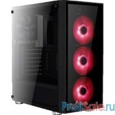 MidiTower  AeroCool "Quartz Red" ATX 2.03,  без б/п 68934