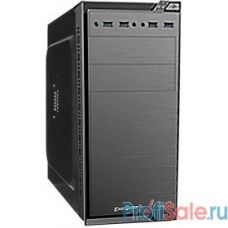 Exegate EX272748RUS Корпус Minitower Exegate QA-412U Black, mATX, <XP600, Black, 120mm>, 2*USB+2*USB3.0, Audio