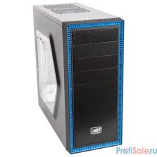 Deepcool TESSERACT SW, ATX, Black-Blue, Window, без БП