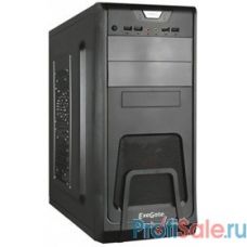 Exegate EX278394RUS Корпус Miditower Exegate CP-603 Black, ATX, <без БП>, 2*USB+2*USB3.0, Audio