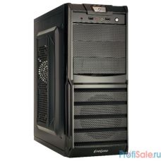 Exegate EX278402RUS Корпус Miditower Exegate XP-329S Black, ATX, <без БП>, 2*USB, Audio