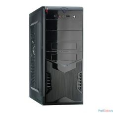 Exegate EX280389RUS Корпус Miditower Exegate CP-604 Black, ATX, <CP500W, 80mm>, 2*USB, Audio