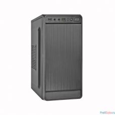 Exegate EX283123RUS Корпус Minitower ExeGate BAA-108 Black, mATX, <AAA350, 80mm>, 2*USB, Audio