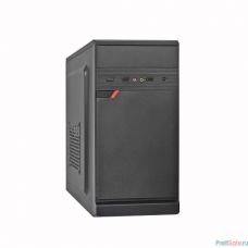 Exegate EX283058RUS Корпус Minitower ExeGate BAA-106 Black, mATX, <AAA400, 80mm>, 2*USB, Audio