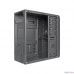 Exegate EX283732RUS Корпус Miditower XP-401 Black, ATX, <XP450, Black,120mm>, 2*USB, Audio