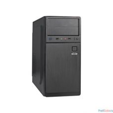 Exegate EX283738RUS Корпус Miditower XP-402U Black, ATX, <XP450, Black,120mm>, 2*USB+1*USB3.0, Audio