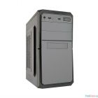 Exegate EX284024RUS Корпус Minitower BA-202 Black, mATX, <AA400, 80mm>, 2*USB, Audio