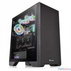 Корпус Thermaltake S300 TG черный без БП ATX 6x120mm 6x140mm 3x200mm 2xUSB2.0 1xUSB3.0 audio bott PSU [CA-1P5-00M1WN-00]