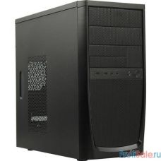 Корпус PowerCool 6862BK-500W-DWU (mATX, 2*Dual way USB, Black, безвинт.креп.HDD)