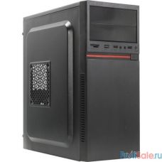 Exegate EX286443RUS Корпус Miditower ExeGate AA-329-350W-8 (ATX, БП AA350 с вент. 8см, 2*USB, HD аудио, черный)