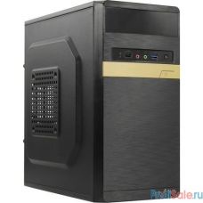 Exegate EX286839RUS Корпус Minitower ExeGate BAA-105U-400W-8 (mATX, AAA400 с вент. 8см, 1*USB+1*USB3.0, HD аудио, черный)