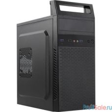 Exegate EX287420RUS Корпус Minitower ExeGate QA-409U2-600W-12 (mATX, БП XP600 с вент. 12см, ручка, 1*USB+2*USB3.0, аудио, черный)