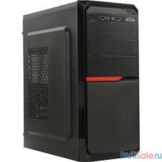 Exegate EX287503RUS Корпус Miditower ExeGate AX-251-350W-12 (ATX, БП XP350 с вент. 12см, 2*USB, аудио, черный)