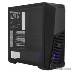Корпус Cooler Master MasterBox K501L RGB TG черный без БП ATX 5x120mm 4x140mm 1xUSB2.0 1xUSB3.0 audio bott PSU