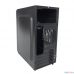CASE HIPER Office ST-5002 (mATX, w/o PSU, USB+audio) BLACK