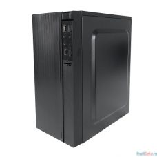 CASE HIPER Office ST-5004 (mATX, w/o PSU, USB+audio) BLACK