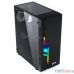 Powercase Корпус Maestro Z3 Black RGB, Tempered Glass, 3x 120mm fan, RGB strip, чёрный, ATX  (CMAZB-F3)