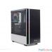 Powercase Корпус Alisio D3 White ARGB, Tempered Glass, 2х 120mm fan + 1x 120mm ARGB fan, ARGB Strip, черно-белый, ATX  (CADW-F2A1)