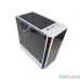 Powercase Корпус Alisio D3 White ARGB, Tempered Glass, 2х 120mm fan + 1x 120mm ARGB fan, ARGB Strip, черно-белый, ATX  (CADW-F2A1)