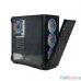 Powercase Корпус Attica Mesh M4 ARGB, Tempered Glass, 4х 120mm ARGB fan, fans controller & remote, черный, E-ATX  (CAMB-A4)